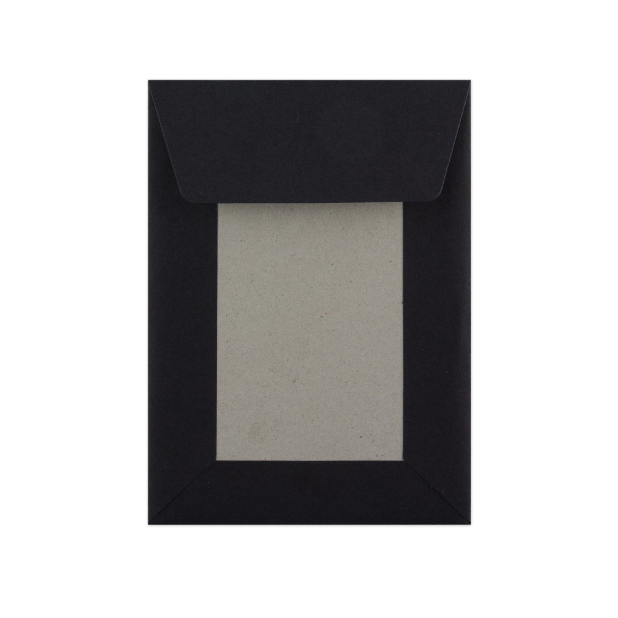 C6 Black Board Back Peel & Seal Envelope (162 x 114mm)
