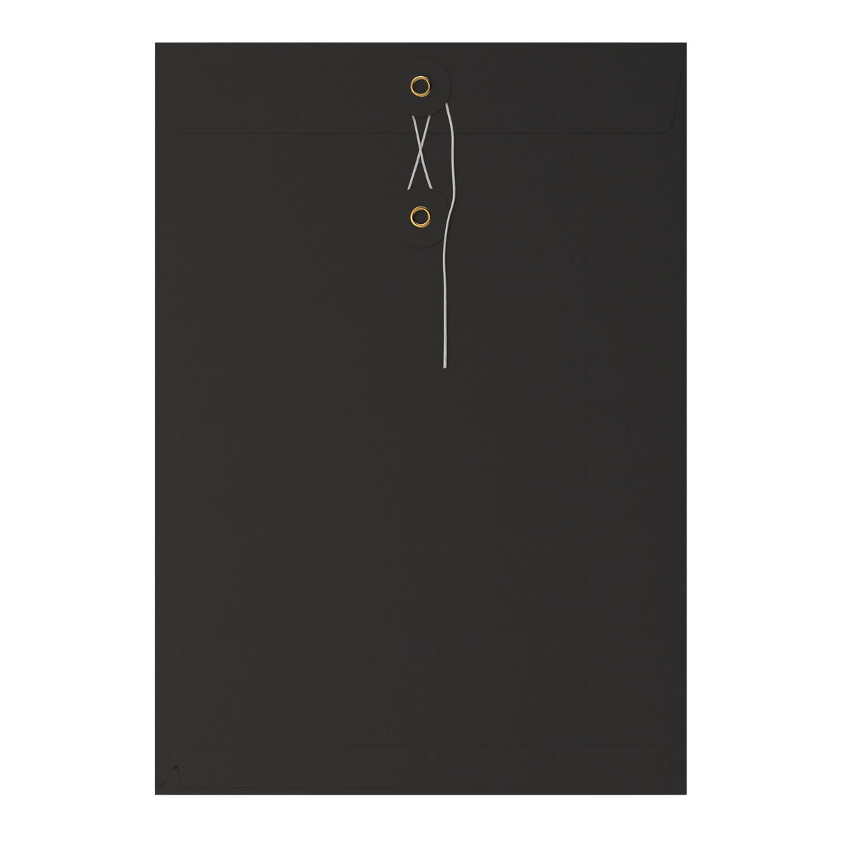 Coloured envelopes with string and washer closure