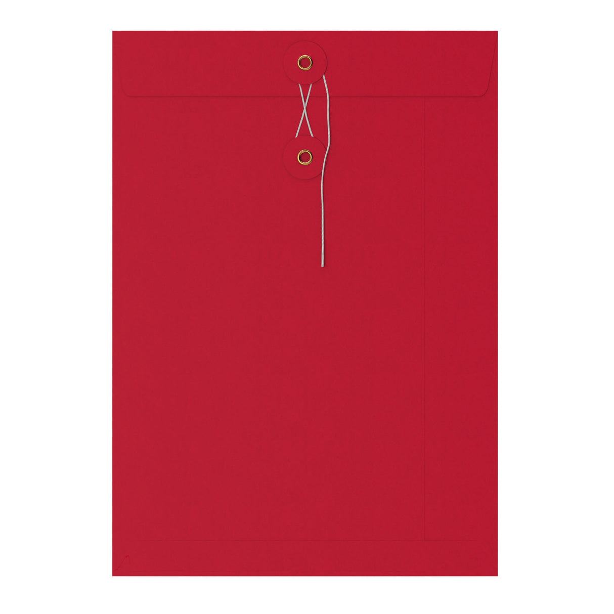 Coloured envelopes with string and washer closure