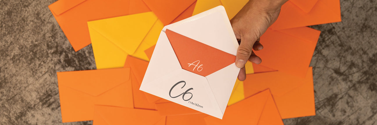 C6 envelopes (114x162 mm)