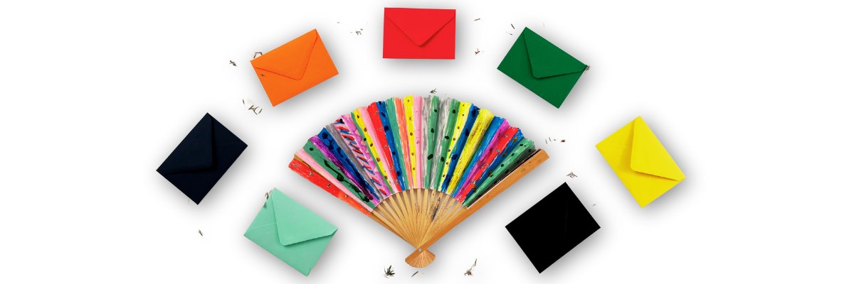 Coloured envelopes