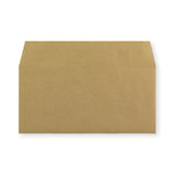 DL Manila Brown Gummed Recycled Envelope (102 x 216mm)