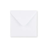 White Envelope - Diamond Flap 110x110 mm