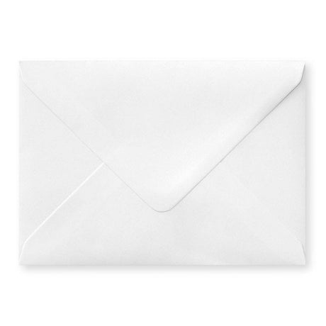 White Envelope - Diamond Flap 133x184 mm