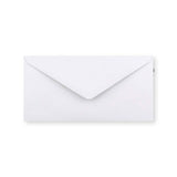 White Envelope - Diamond Flap 110x220 mm (DL)