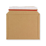Manila Brown Peel & Seal Rigid Board Mailers Envelope (180 x 235mm)