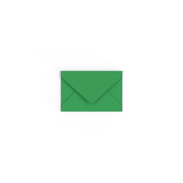 Kelly Green British Made Gummed Envelope (62 x 94mm)