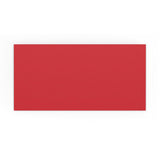 DL Cherry Red British Made Gummed V-Flap Envelope (110 x 220mm)
