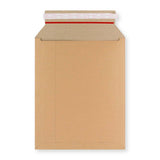 Manila Brown Peel & Seal Rigid Board Mailers Envelope (345 x 245mm)
