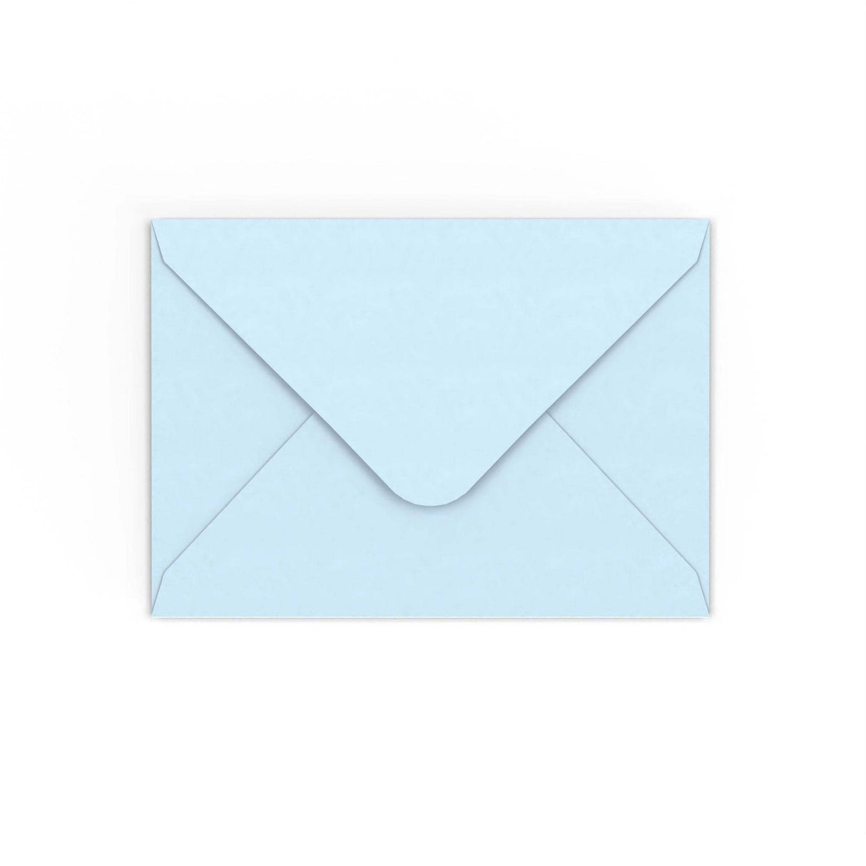 B6 Pale Blue Gummed V-Flap Envelope (125 x 175mm)