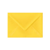 Mid Yellow Gummed V-Flap Envelope (133 x 184mm)