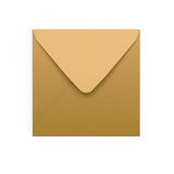 Gold Gummed V-Flap Envelope (155 x 155mm)