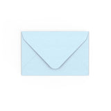 Pale Blue Gummed V-Flap Envelope (65 x 94mm)