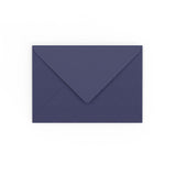 C6 Dark Blue Gummed V-Flap Envelope (114 x 162mm)