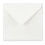 White lightweight laid envelope (90gsm) 155x155 mm
