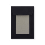 C6 Black Board Back Peel & Seal Envelope (162 x 114mm)