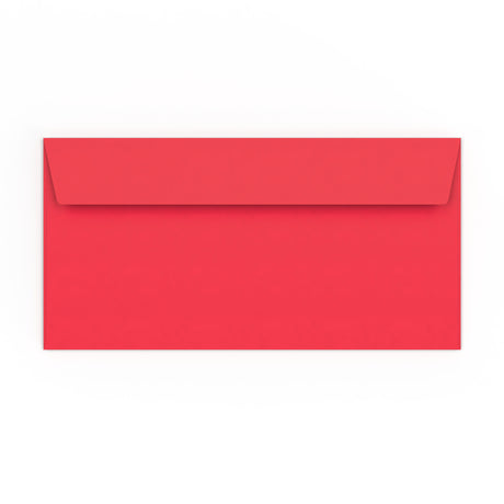 DL Bright Red Envelope (110 x 220mm)