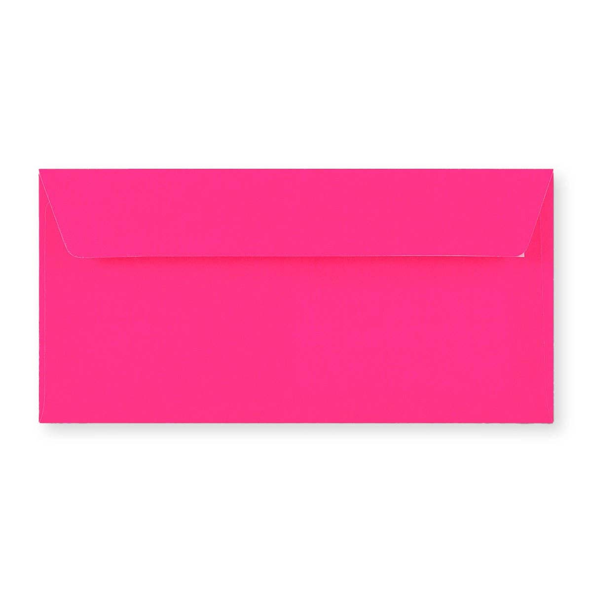 DL Pink Peel & Seal Neon Envelope (110 x 220mm)