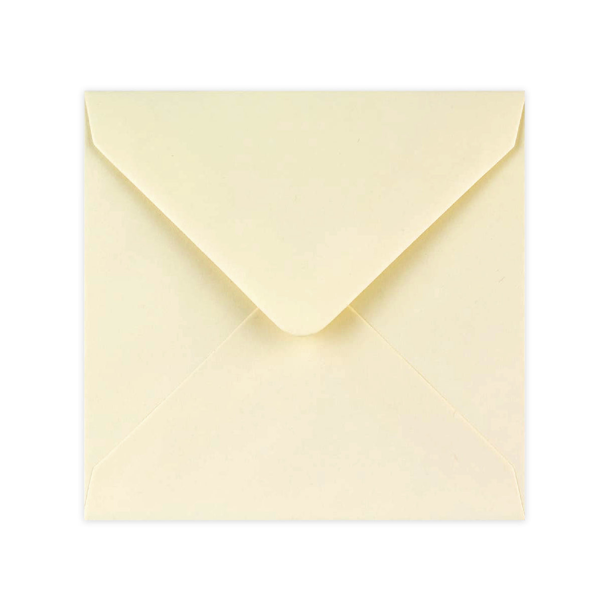 Ivory Wove Gummed V-Flap Greeting Card Envelope (140 x 140mm)