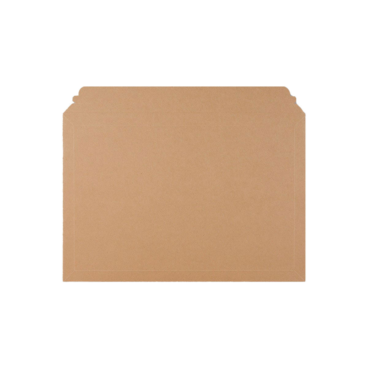 Manila Brown Peel & Seal Rigid Board Mailers Envelope (510 x 350mm)